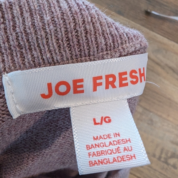 Joe fresh thin sweater size L - Picture 5 of 5